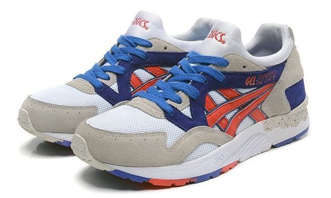 Asics Gel Lyte 5 серые с синим (35-39)