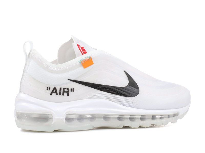 Nike x Off-White Air Max 97, белые, нейлон, мужские