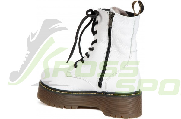 Dr.Martens Jadon White Planform Fleece с мехом