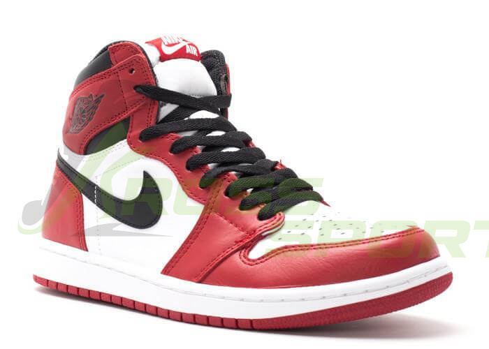  Nike Air Jordan 1 White/Varsity Red/Black
