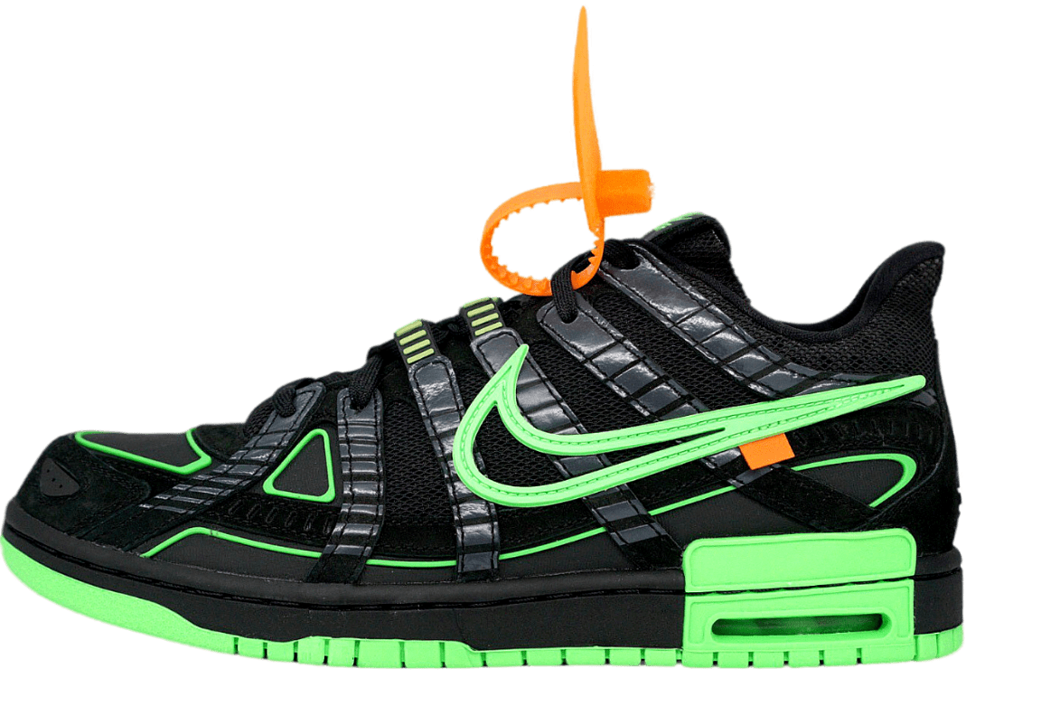 Off-White x Nike Air Rubber Dunk Green Strike