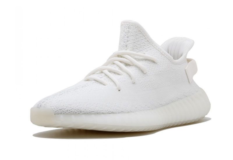 Adidas Yeezy Boost 350 V2 Static, белые, текстиль, мужские